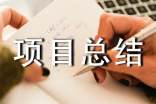 項目總結(jié)報告_模板